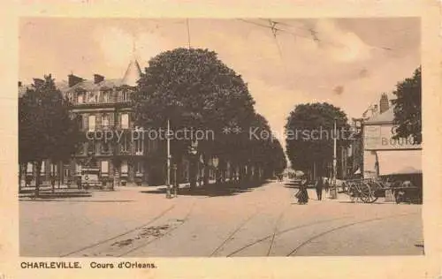 AK / Ansichtskarte CHARLEVILLE -MEZIERES 08 Ardennes Cours d'Orleans