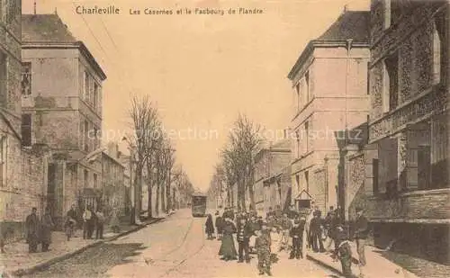 AK / Ansichtskarte CHARLEVILLE -MEZIERES 08 Ardennes Les Casernes et le Faubourg de Flandre