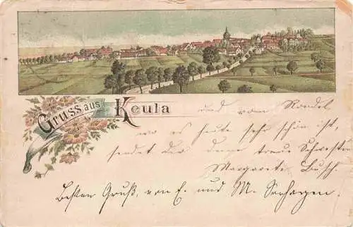 AK / Ansichtskarte Keula Helbeduendorf Kyffhaeuserkreis Thueringen Panorama