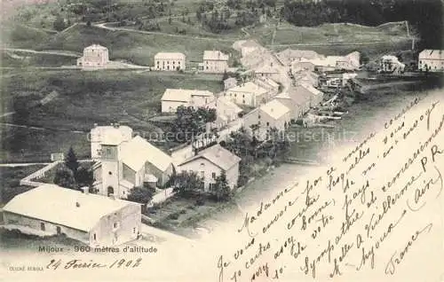 AK / Ansichtskarte Mijoux GEX 01 Ain Vue aerienne