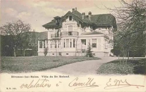 AK / Ansichtskarte Divonne-les-Bains GEX 01 Ain Villa du Dr Roland