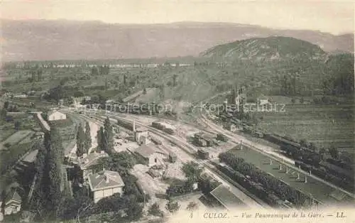 AK / Ansichtskarte Culoz Belley 01 Ain Vue panoramique de la Gare