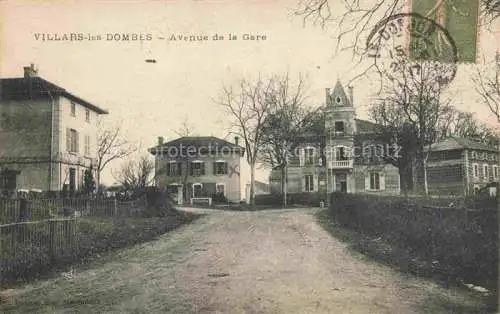 AK / Ansichtskarte Villars-les-Dombes Bourg-en-Bresse 01 Ain Avenue de la Gare