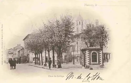 AK / Ansichtskarte Thoissey Bourg-en-Bresse 01 Ain Place du College
