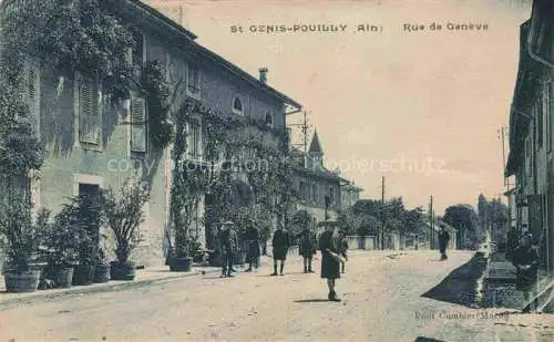 AK / Ansichtskarte St-Genis-Pouilly GEX 01 Ain Rue de Geneve