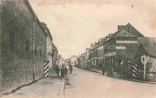 AK / Ansichtskarte Montcornet LAON 02 Aisne Strassenpartie