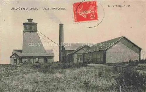 AK / Ansichtskarte Montvicq Montlucon 03 Allier Puits Sainte Marie