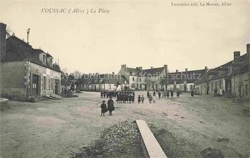 AK / Ansichtskarte Voussac Moulins 03 Allier La Place