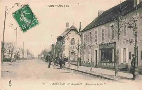 AK / Ansichtskarte Varennes-sur-Allier VICHY 03 Allier Avenue de la Gare