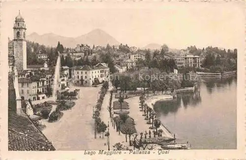 AK / Ansichtskarte Pallanza Lago Maggiore Piemonte IT Quai
