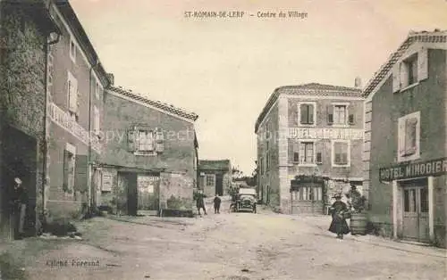 AK / Ansichtskarte St-Romain-de-Lerps Tournon 07 Ardeche Centre du Village