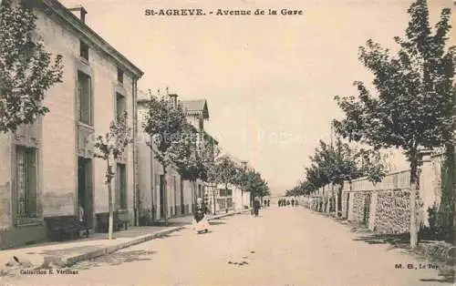 AK / Ansichtskarte St-Agreve Tournon 07 Ardeche Avenue de la Gare