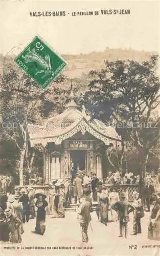AK / Ansichtskarte Vals-les-Bains Largentiere 07 Ardeche Le Pavillon de Vals St Jean
