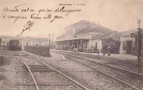 AK / Ansichtskarte Annonay Tournon 07 Ardeche La Gare