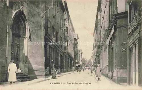 AK / Ansichtskarte Annonay Tournon 07 Ardeche Rue Boissy d'Anglas