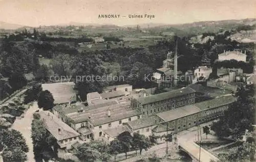 AK / Ansichtskarte Annonay Tournon 07 Ardeche Usines Faya