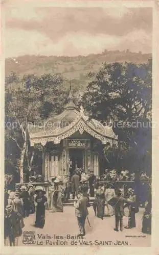 AK / Ansichtskarte Vals-les-Bains Largentiere 07 Ardeche Le Pavillon des Vals Saint Jean