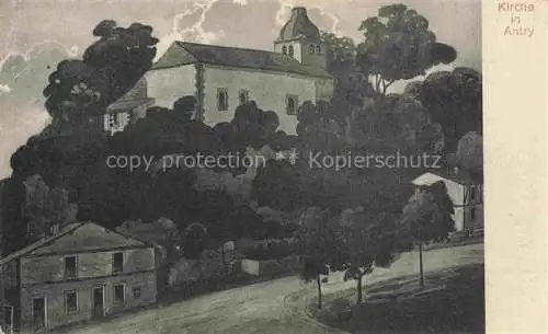 AK / Ansichtskarte Antry Autry Vouziers 08 Ardennes Kirche