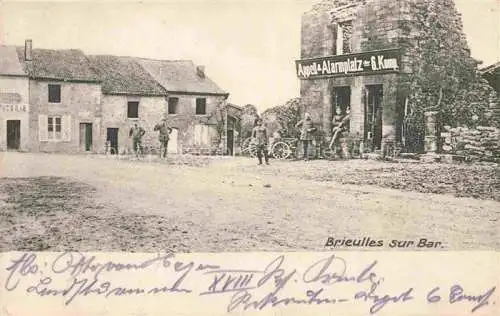 AK / Ansichtskarte Brieulles -sur-Bar Vouziers 08 Ardennes Appell und Alarmplatz