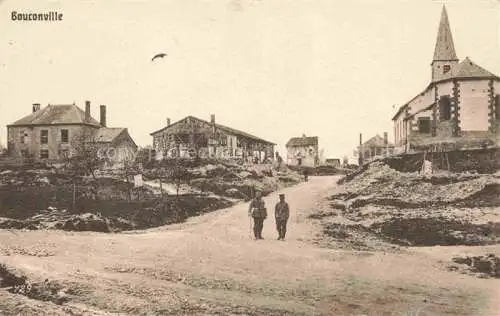 AK / Ansichtskarte Bouconville Vouziers 08 Ardennes Ortspartie Kirche