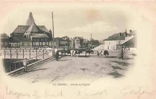 AK / Ansichtskarte Le Chesne Vouziers 08 Ardennes Abside de l'Eglise