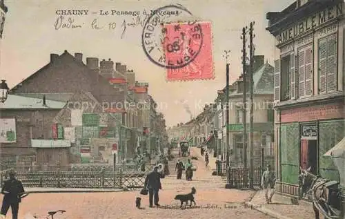 AK / Ansichtskarte Chauny LAON 02 Aisne Le Passage a Niveau