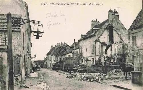 AK / Ansichtskarte Chateau-Thierry 02 Aisne Rue des Filoirs