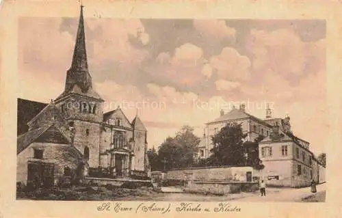 AK / Ansichtskarte St-Erme-Outre-et-Ramecourt 02 Kirche und Kloster Feldpost