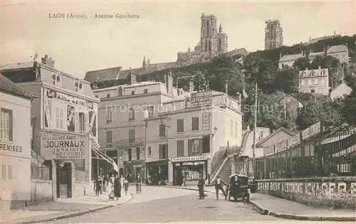 AK / Ansichtskarte LAON 02 Aisne Avenue Gambetta