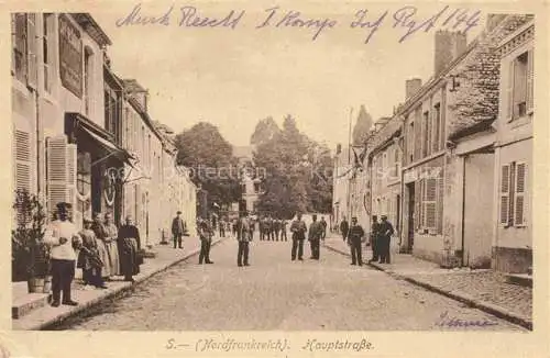 AK / Ansichtskarte Sissonne LAON 02 Aisne Hauptstrasse