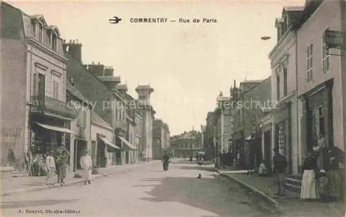 AK / Ansichtskarte Commentry Montlucon 03 Allier Rue de Paris