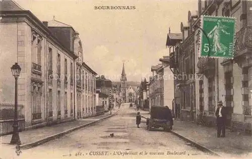 AK / Ansichtskarte Cusset Vichy 03 Allier Orphelinat et le nouveau Baulevard