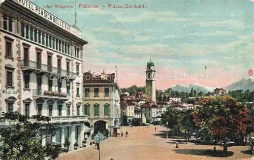 AK / Ansichtskarte Pallanza Lago Maggiore Piemonte IT Piazza Garibaldi