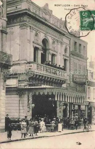 AK / Ansichtskarte MONTLUCON 03 Allier Cafe Ricke