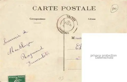 AK / Ansichtskarte MONTLUCON 03 Allier Cafe Ricke