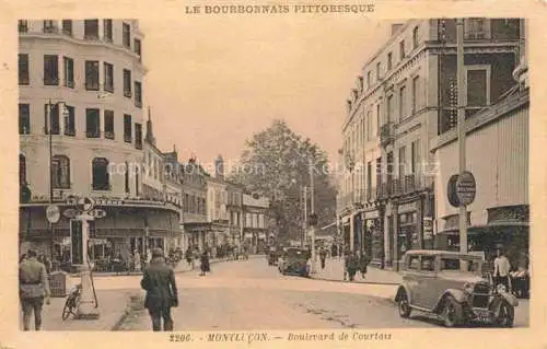 AK / Ansichtskarte MONTLUCON 03 Allier Boulevard de Courtais
