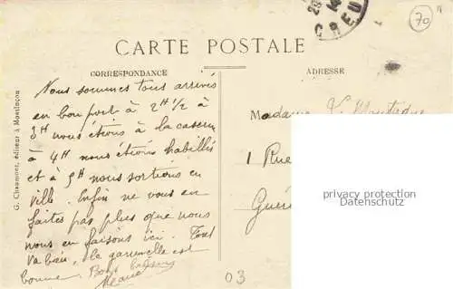 AK / Ansichtskarte MONTLUCON 03 Allier Sortie des Ouvriers des Usines St Jacques