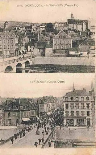 AK / Ansichtskarte MONTLUCON 03 Allier La Vieille Ville Canton Est et Ouest