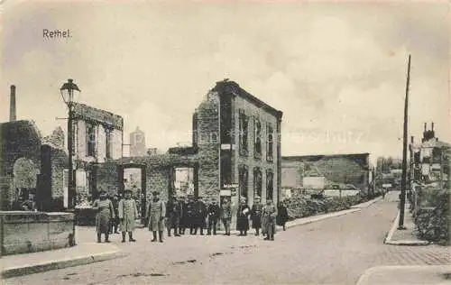 AK / Ansichtskarte RETHEL 08 Ardennes Strassenbild