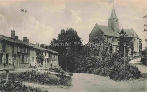 AK / Ansichtskarte Olicy Olizy-Primat 08 Ardennes Strasse Kirche