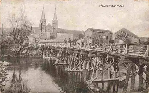 AK / Ansichtskarte Mouzon SEDAN 08 Ardennes Bruecke Kirche