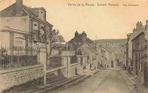 AK / Ansichtskarte Nouzon Nouzonville Charleville-Mezieres 08 Ardennes Vallee de la Meuse Rue Villeneuve