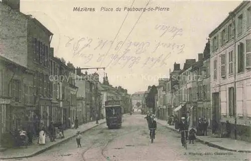 AK / Ansichtskarte Mezieres CHARLEVILLE-MEZIERES 08 Ardennes Place du Faubourg de Pierre