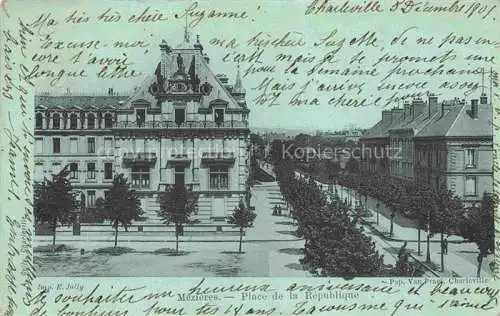 AK / Ansichtskarte Mezieres CHARLEVILLE-MEZIERES 08 Ardennes Place de la Republique