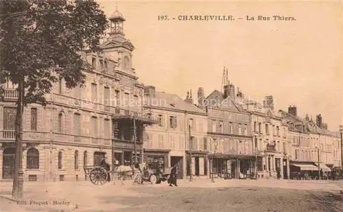 AK / Ansichtskarte CHARLEVILLE -MEZIERES 08 Ardennes La Rue Thiers