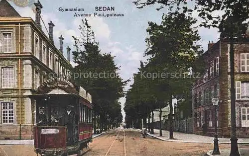 AK / Ansichtskarte SEDAN 08 Ardennes Gymnasium Avenue Philippoteaux