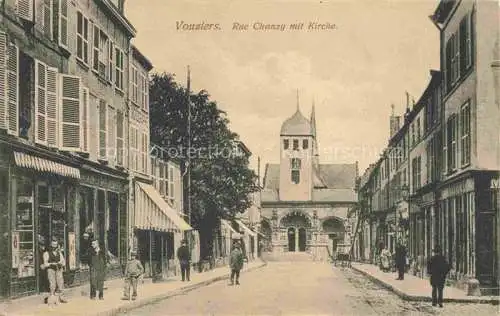 AK / Ansichtskarte VOUZIERS Aisne 08 Ardennes Rue Chanzy mit Kirche