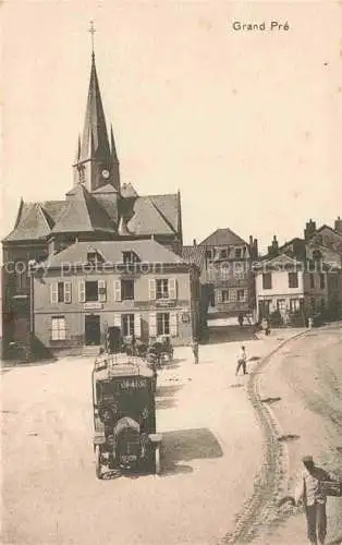 AK / Ansichtskarte Grand-Pre  Grandpre Vouziers 08 Ardennes Kirche Marktplatz