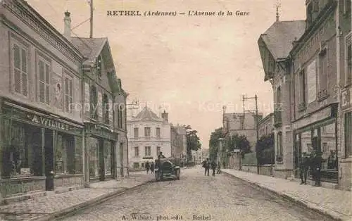 AK / Ansichtskarte RETHEL 08 Ardennes Avenue de la Gare