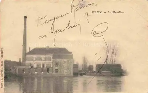 AK / Ansichtskarte Ervy-le-Chatel Troyes 10 Aube Le Moulin